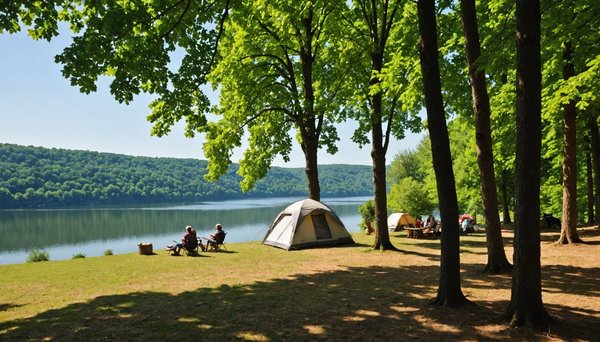 Découvrez le meilleur camping en bord de lac en dordogne